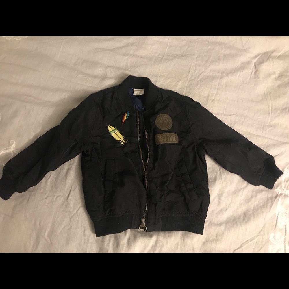 Zara Kids Black Puffer Jacket